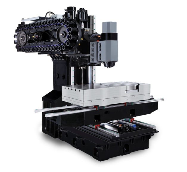 5-axis CNC machine configuration