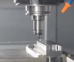 hurco cnc with gw schultz tooling running on a cnc mill