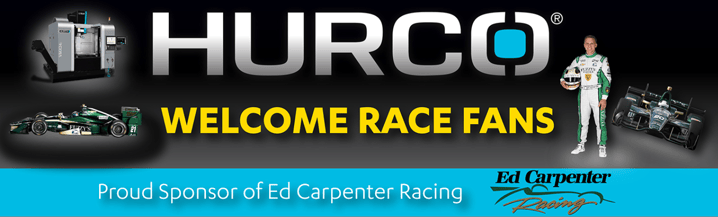 Hurco racing sponsored by Hurco