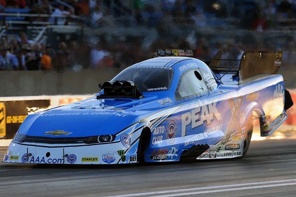 John Force Night factory Under Fire NHRA Funny c