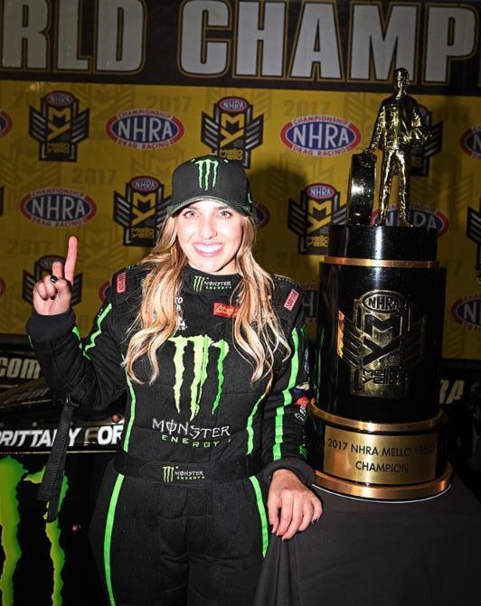 Brittany Force Nominated for the ESPYS Best Driver Award