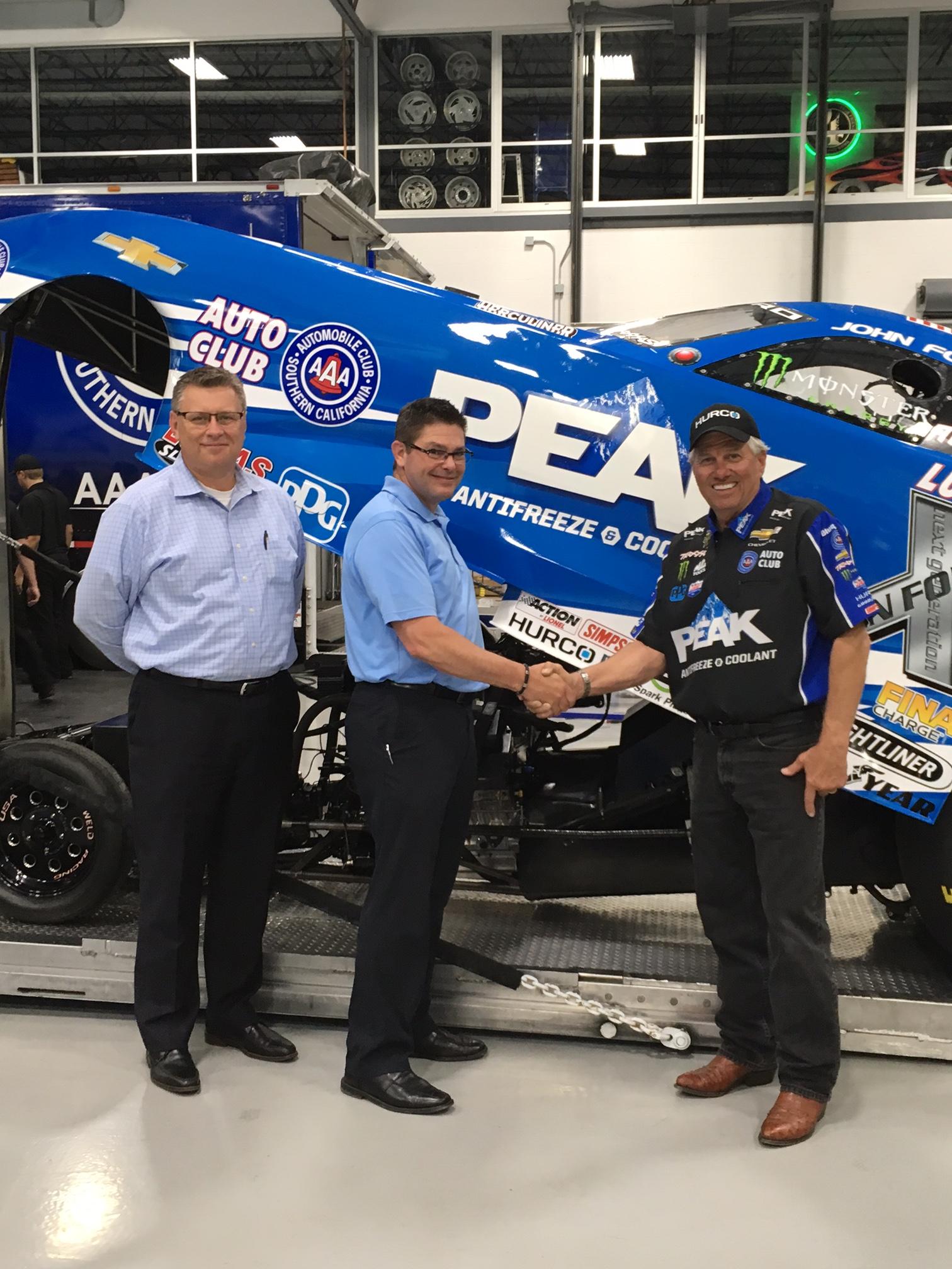 Let's go fast! Hurco Partners with NHRA Legend John Force Racing