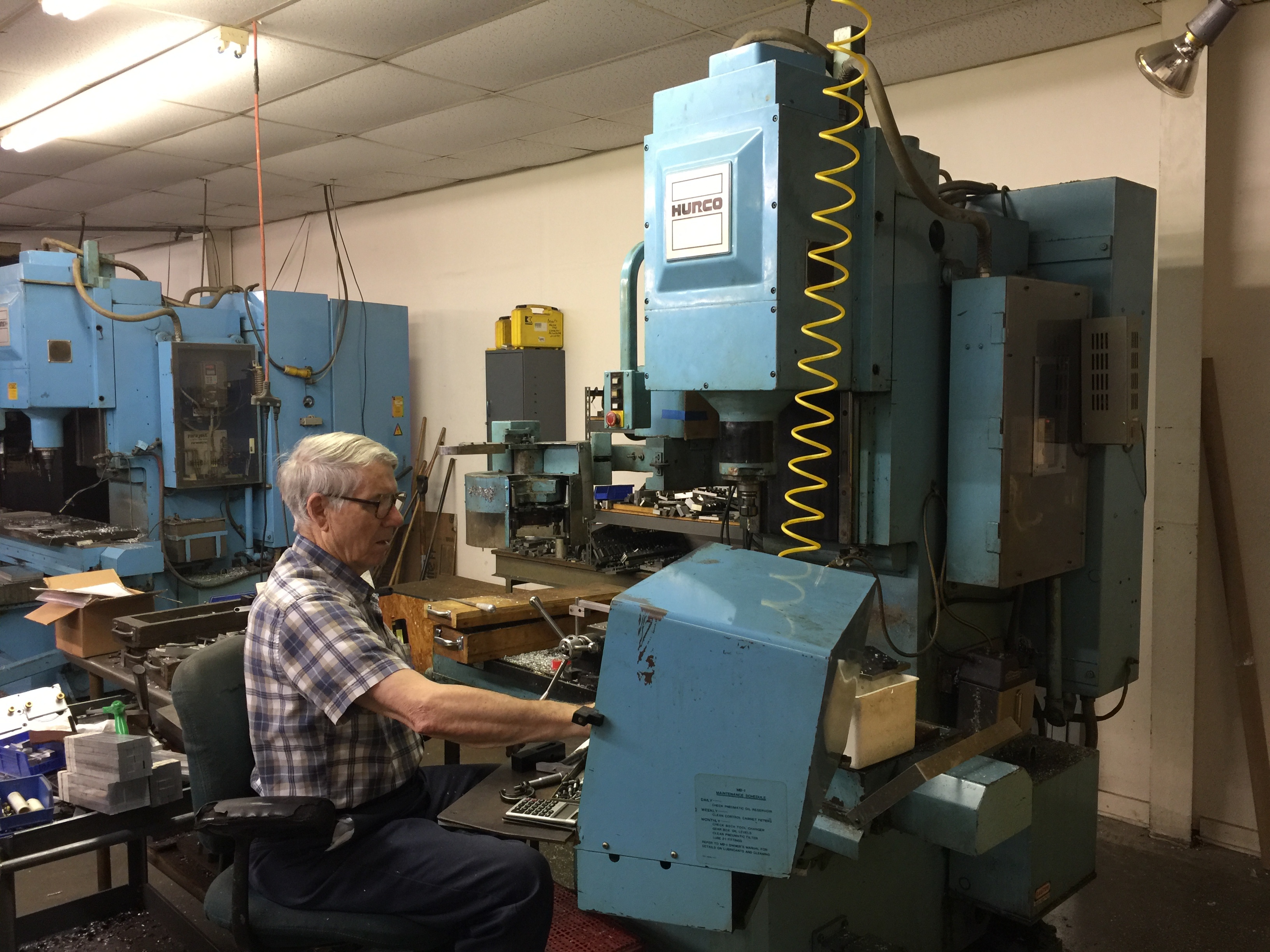 Vintage Hurcos: CNC Machines Built to Last