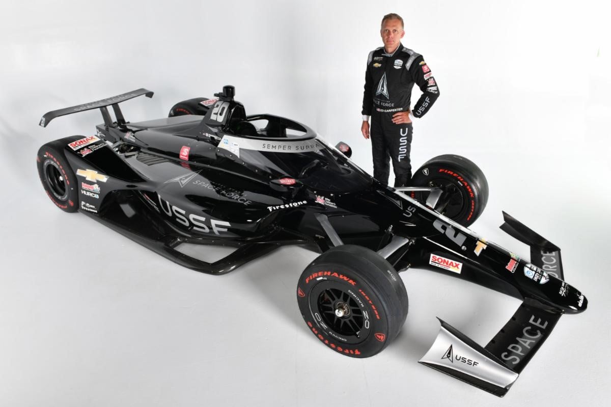 U.S. SPACE FORCE JOINS ED CARPENTER RACING FOR THE INDIANAPOLIS 500
