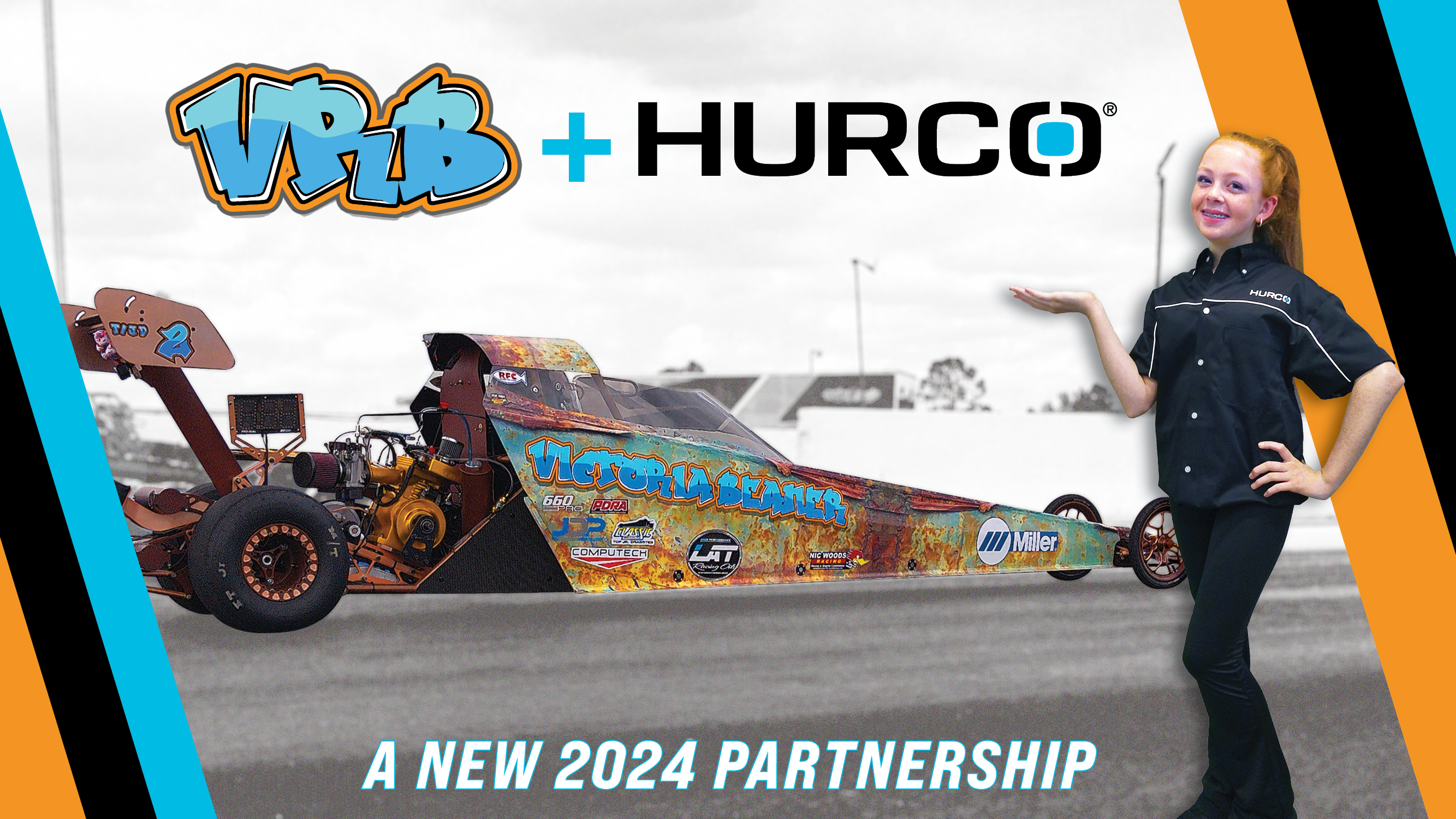 Victoria Beaner Racing, Hurco Announce Partnership