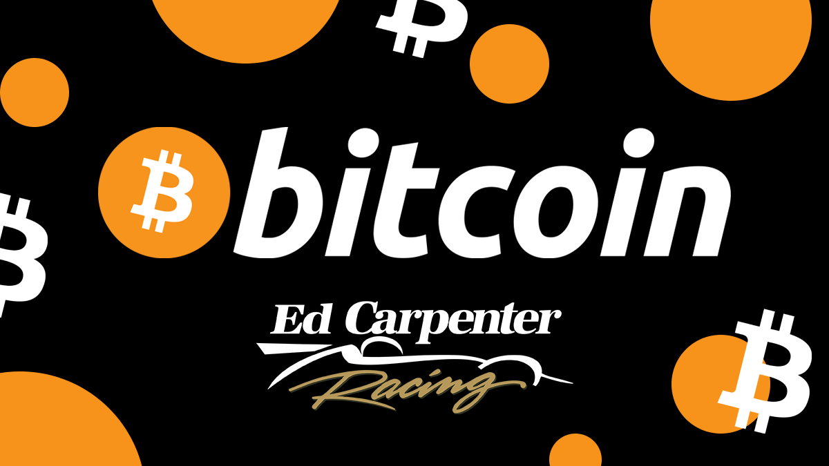 BITCOIN JOINS THE INDIANAPOLIS 500 WITH ED CARPENTER RACING