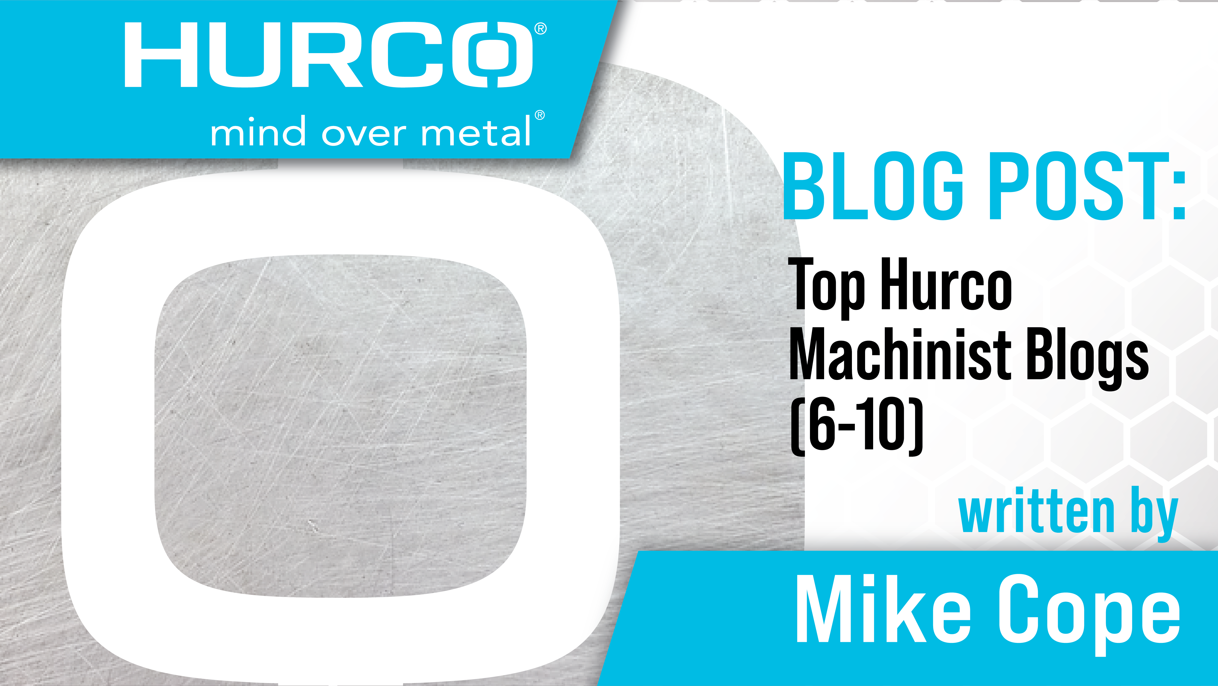 Top Hurco CNC Machinist Blogs (6-10)