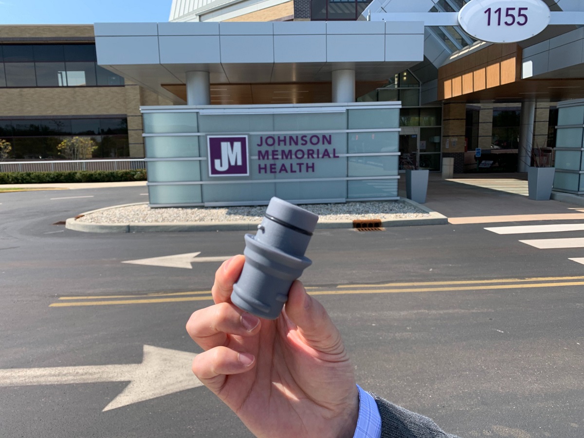 Innovative 3D Provides Connectors For Hospital During Covid-19