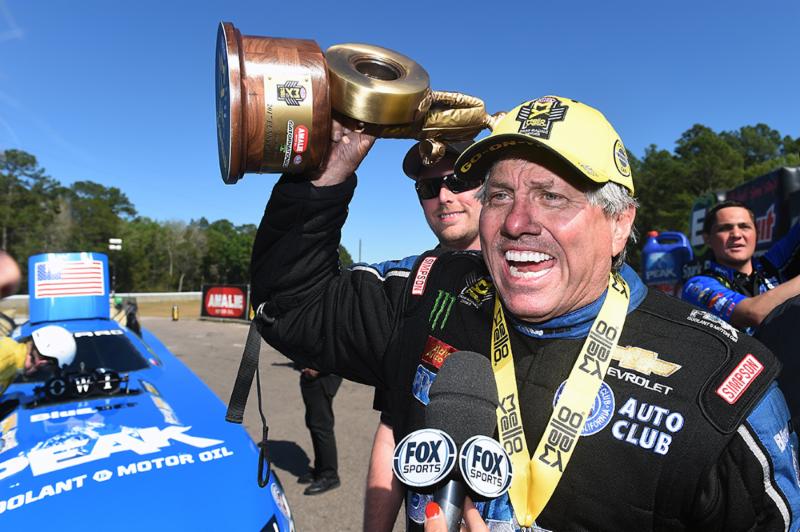 John Force takes Gatornationals, 2,500th Funny Car round win